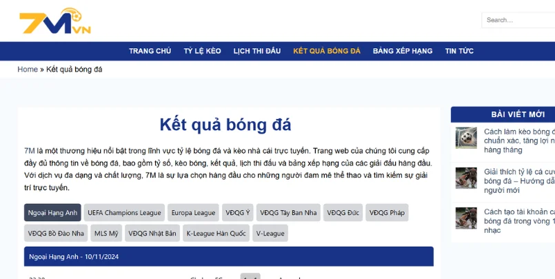 Tại sao nên theo dõi kết quả bóng đá mới nhất  tại cex-trade.io